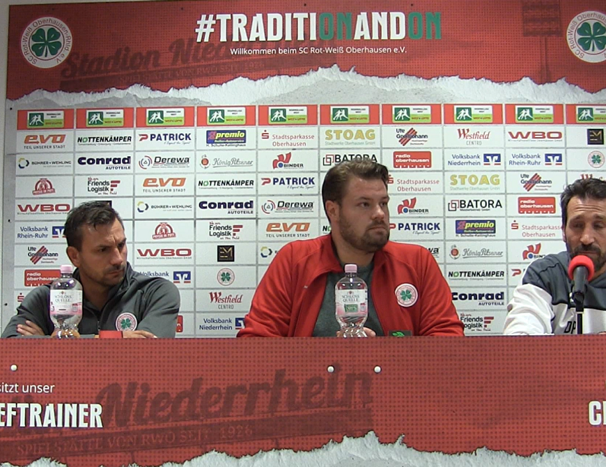 Pressekonferenz RWO - SSVg Velbert