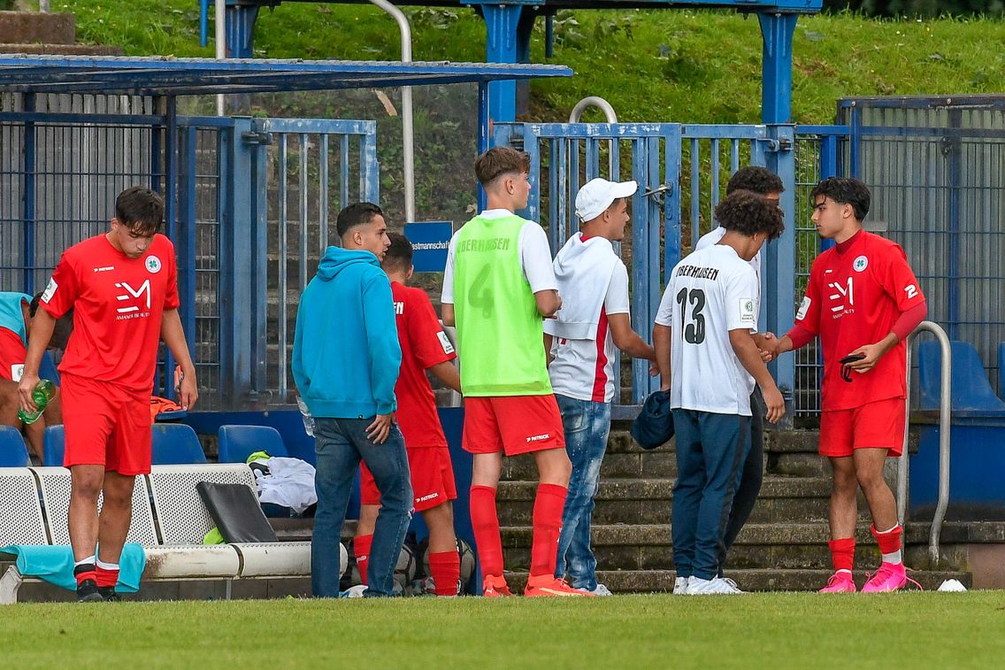 Foto zum Newsartikel U17-Junioren verlieren knapp gegen Köln