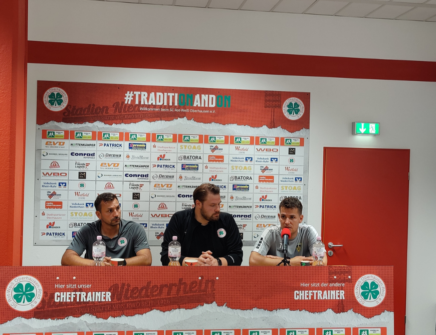 Pressekonferenz RWO - Alemannia Aachen