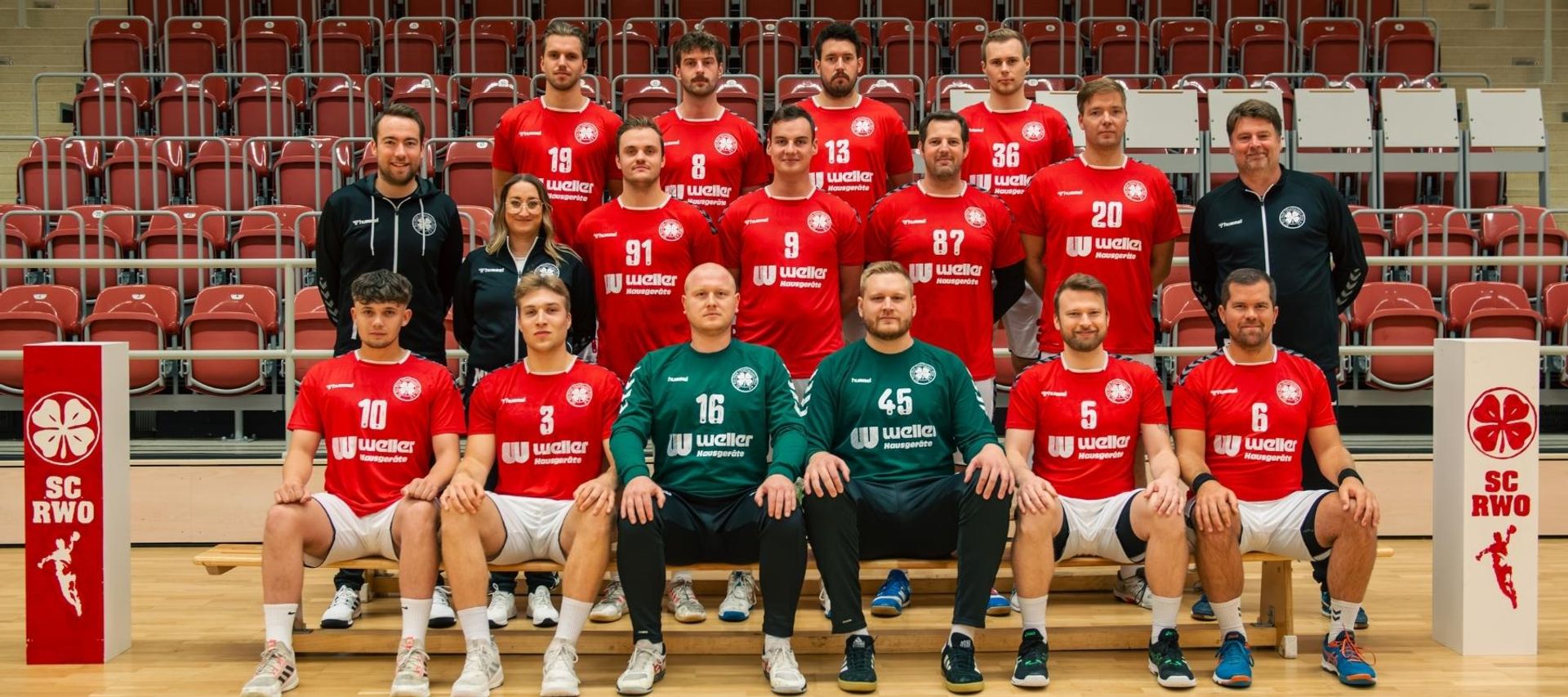 Mannschaftsfoto Handball