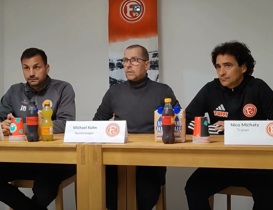 Pressekonferenz Fortuna Düsseldorf II - RWO