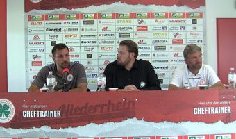 Pressekonferenz RWO - Fortuna Köln