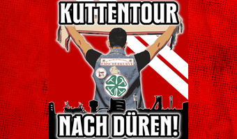 Mit der Kutte nach Düren-drei Aufnäher zum Bocholt-Heimspiel