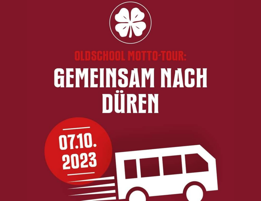 Motto-Fahrt nach Düren - Mit dem Fanbus zum Auswärtsspiel