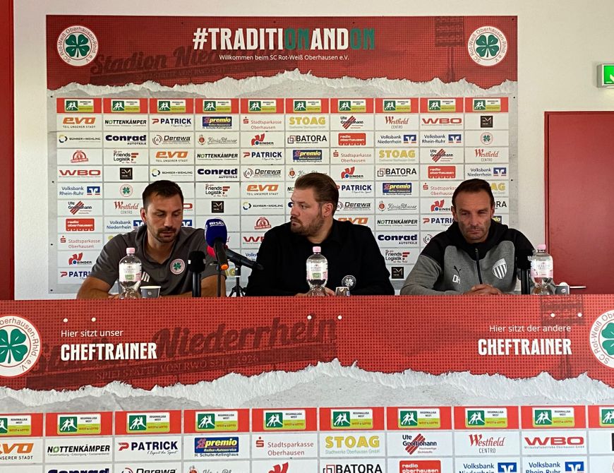 Pressekonferenz RWO - 1. FC Bocholt