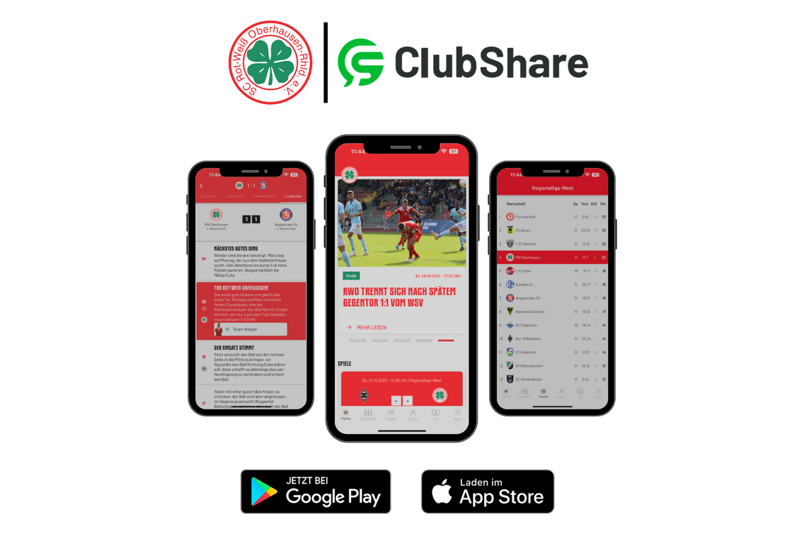 Foto zum Newsartikel Erstes Update für RWO-App