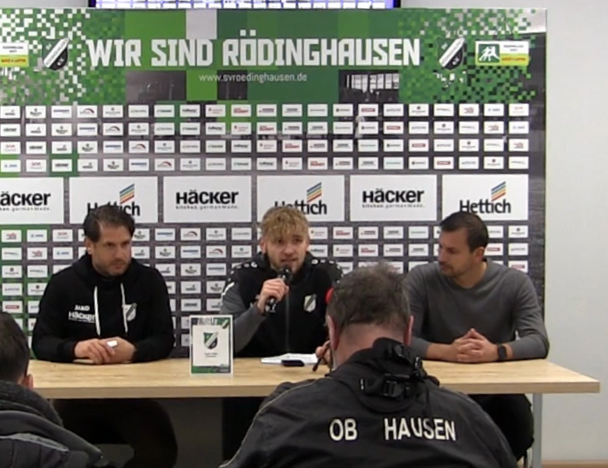 Pressekonferenz SV Rödinghausen - RWO