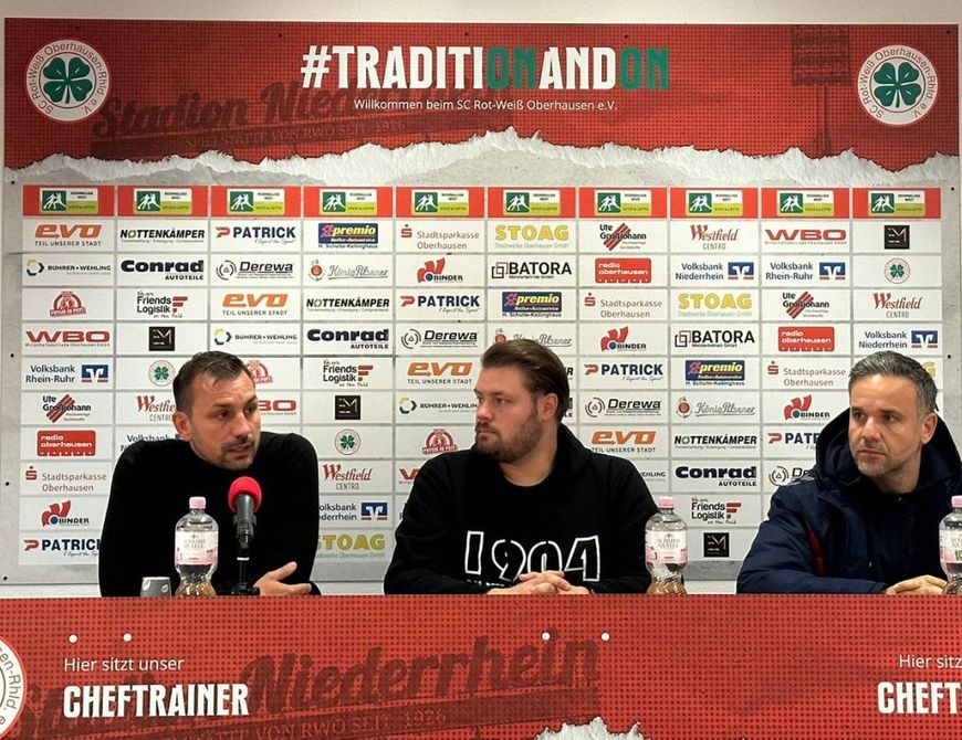 Pressekonferenz RWO - 1. FC Köln II