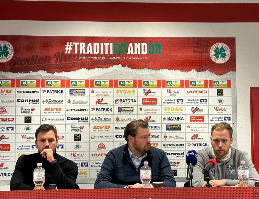 Pressekonferenz RWO - SC Wiedenbrück