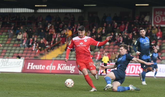 RWO kassiert späten Ausgleich gegen Wiedenbrück