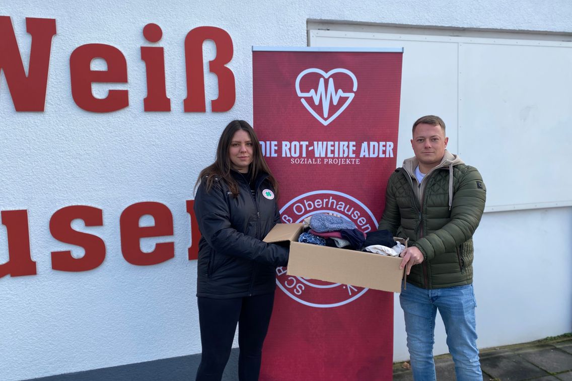 Foto zum Newsartikel Kleiderspende für Obdachlose in Oberhausen