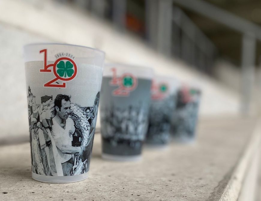 120-Jahre Becher beim ersten Heimspiel