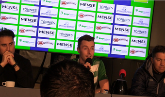 Pressekonferenz FC Gütersloh - RWO