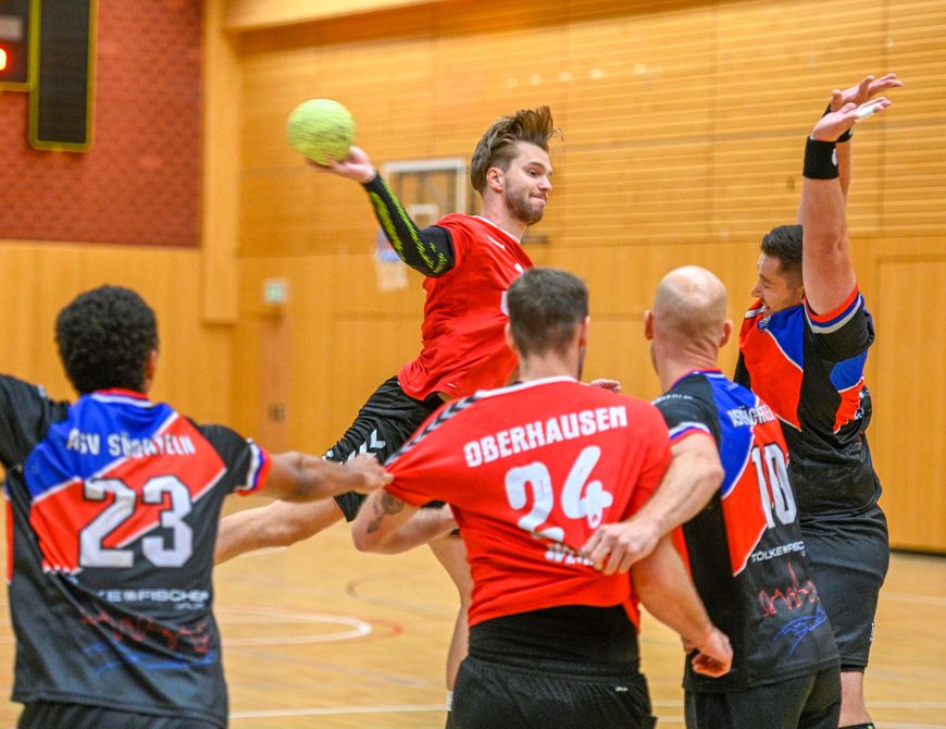 Handballer kämpfen um den Aufstieg