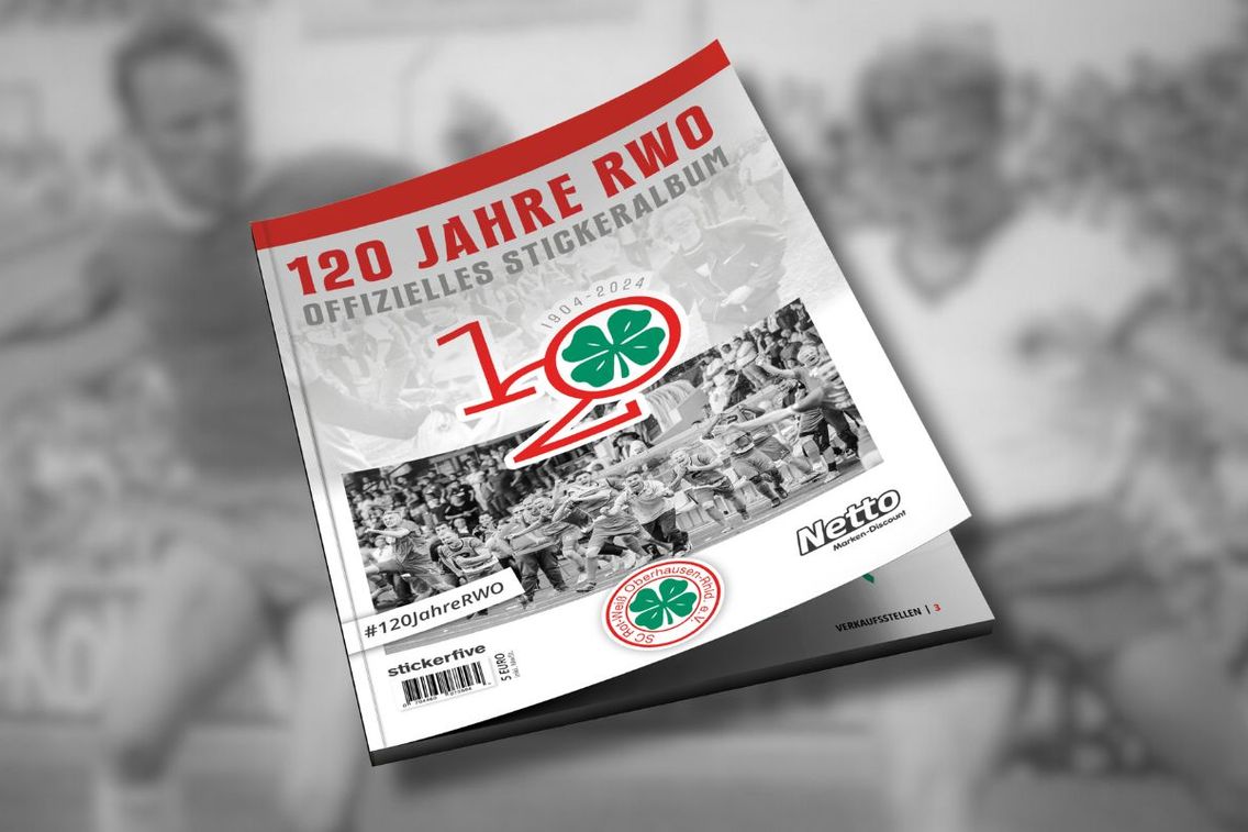 Foto zum Newsartikel Rot-Weißes Stickeralbum zum Jubiläum - ab sofort erhältlich!