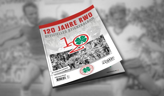 Rot-Weißes Stickeralbum zum Jubiläum - ab sofort erhältlich!