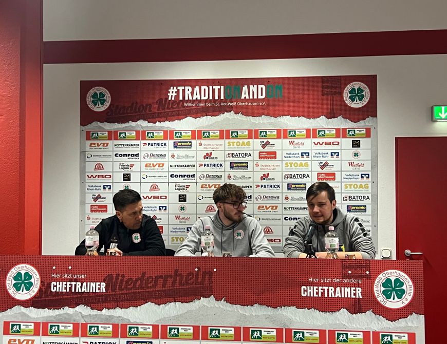 Pressekonferenz RWO - 1. FC Düren