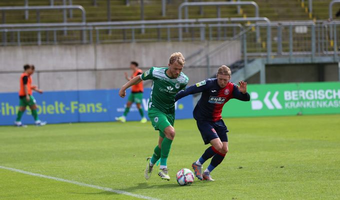 Kleeblätter unterliegen im Stadion am Zoo