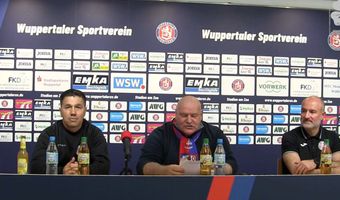 Pressekonferenz Wuppertaler SV - RWO
