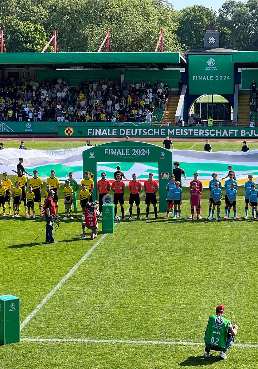 A-Junioren Meisterschaftsfinale im Stadion Niederrhein