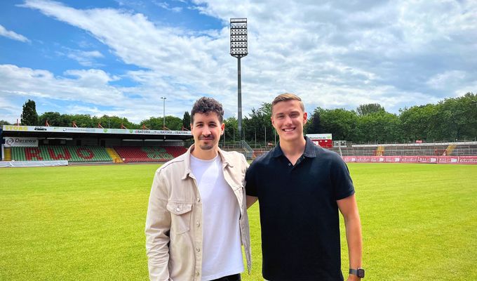 Jonah Husseck unterschreibt bei RWO