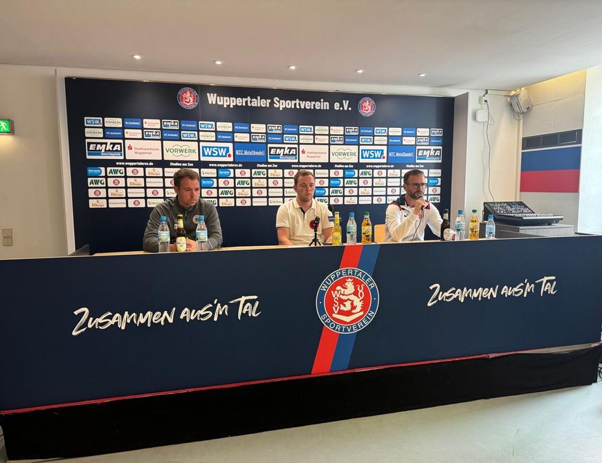 Pressekonferenz: Wuppertaler SV - RWO