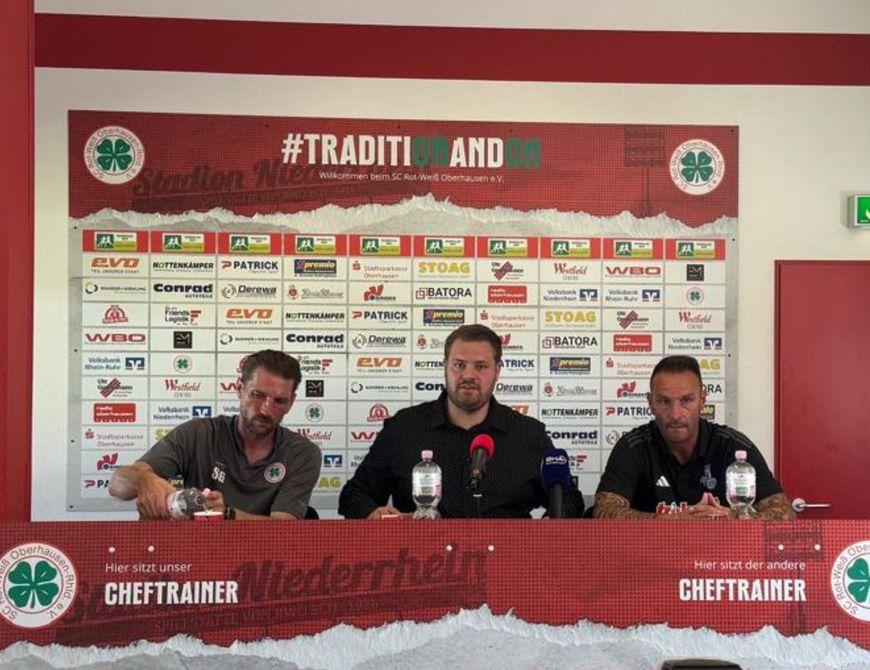 Pressekonferenz RWO - MSV Duisburg