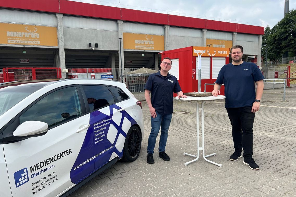 Foto zum Newsartikel Ausbau der Infrastruktur im Stadion Niederrhein