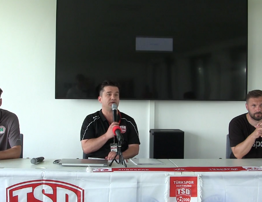 Pressekonferenz Türkspor Dortmund - RWO