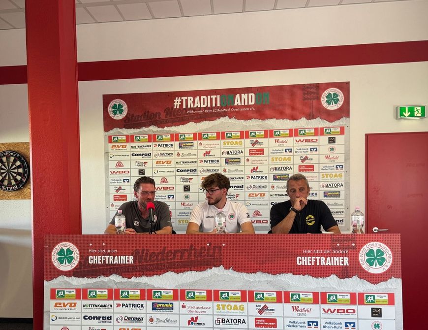 Pressekonferenz RWO - Eintracht Hohkeppel