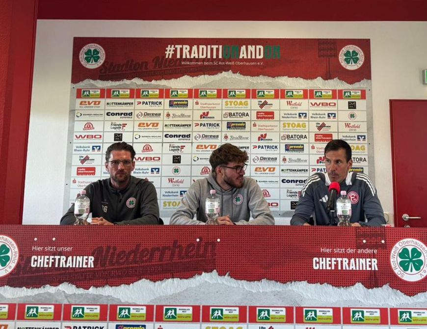 Pressekonferenz RWO - Fortuna Düsseldorf II