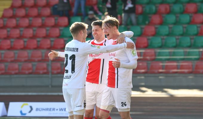 Knoten geplatzt! RWO feiert Sieg gegen Paderborn
