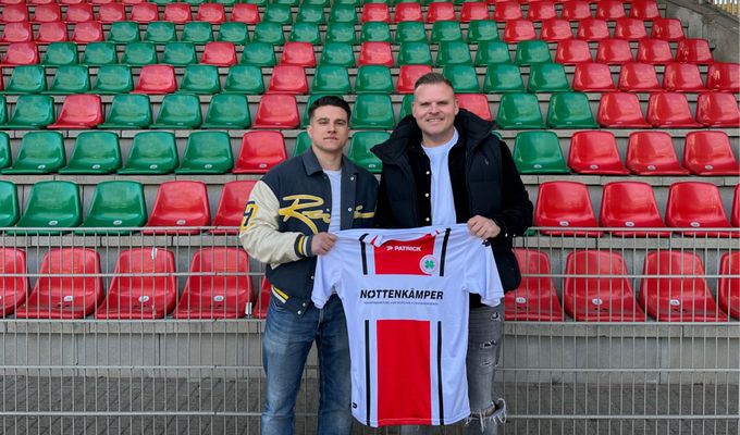 Kai Morawietz trägt in der kommenden Saison das Kleeblatt