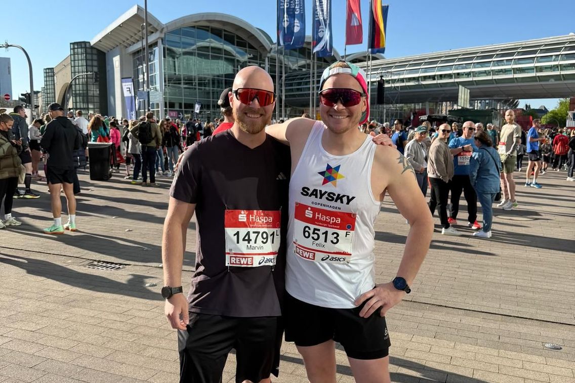 Foto zum Newsartikel Felix Kons läuft persönliche Bestzeit beim Hamburg-Marathon