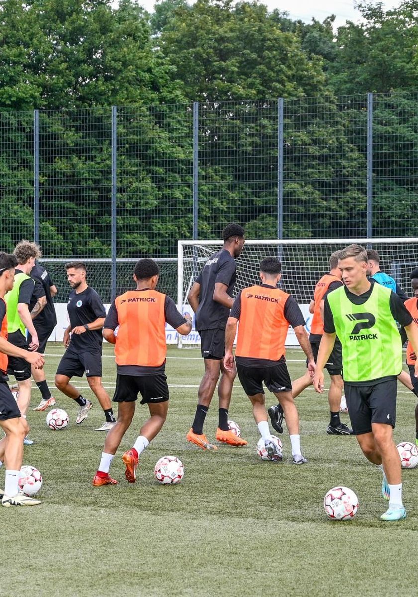Sebastian Gunkel bittet zum Trainingsstart
