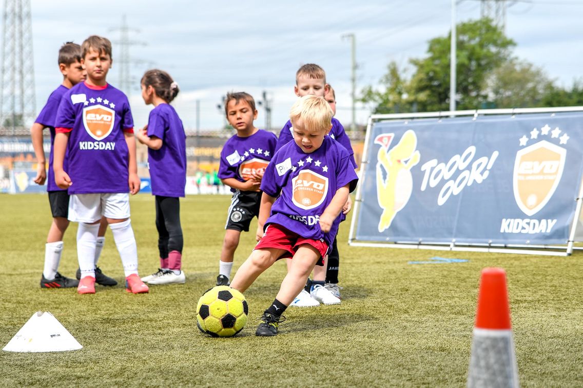 Foto zum Newsartikel 12. evo-kidsday findet am 17. und 18. Juli 2025 statt